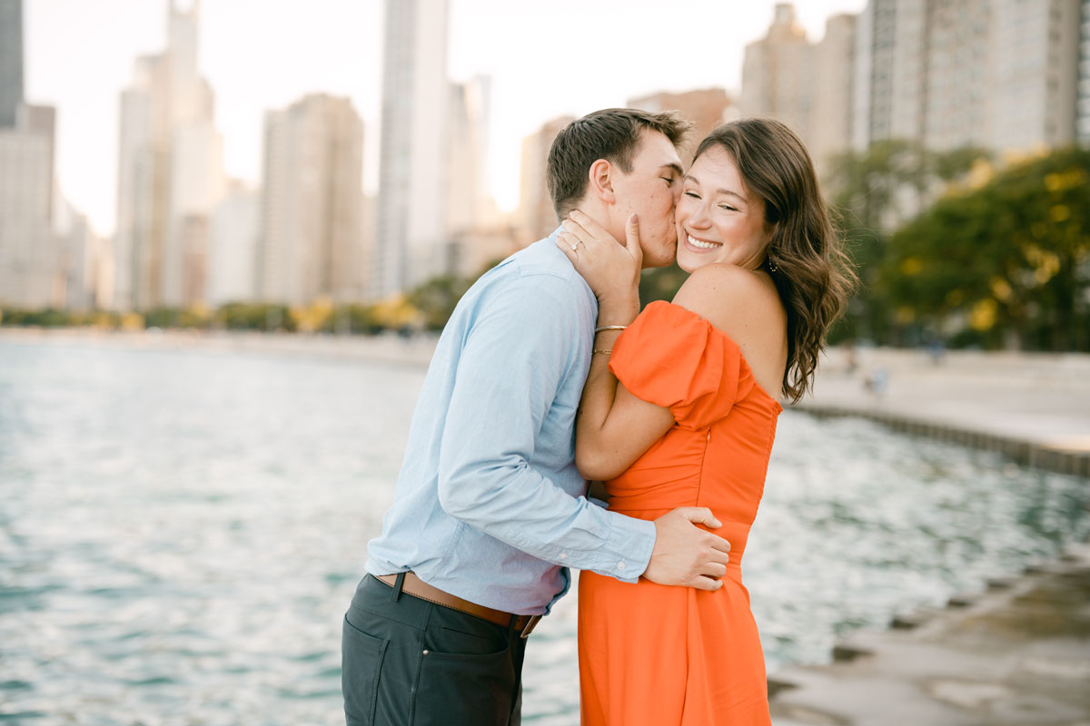 north avenue beach engagement