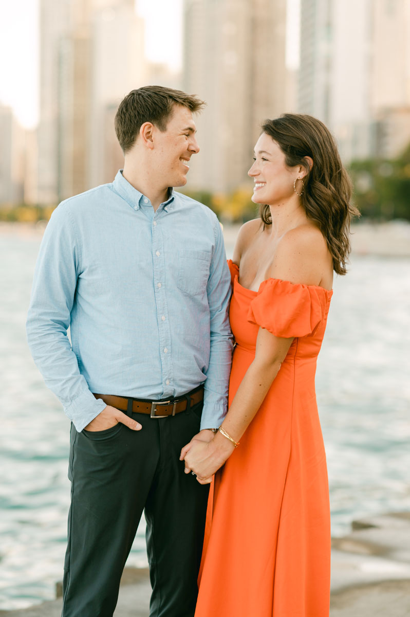 north avenue beach engagement