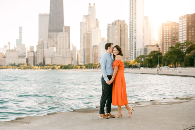 Sweet Summer Chicago Engagement // Grace + John