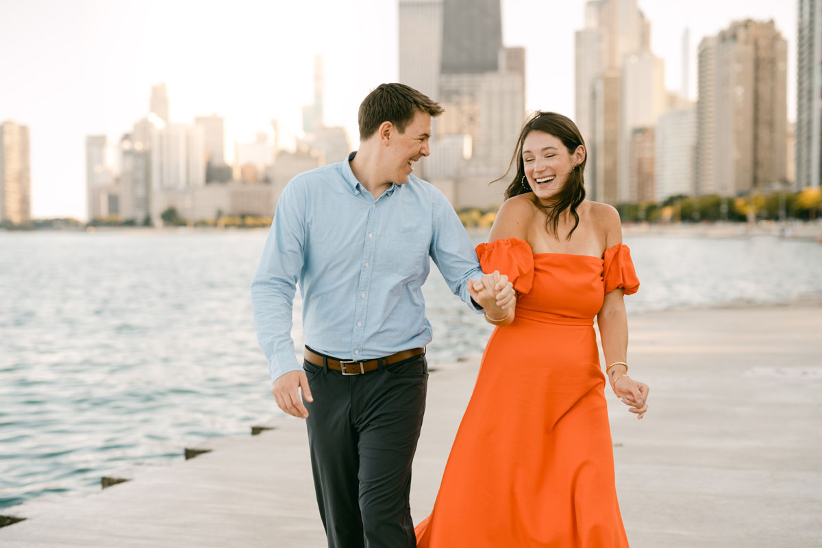 summer engagement dress