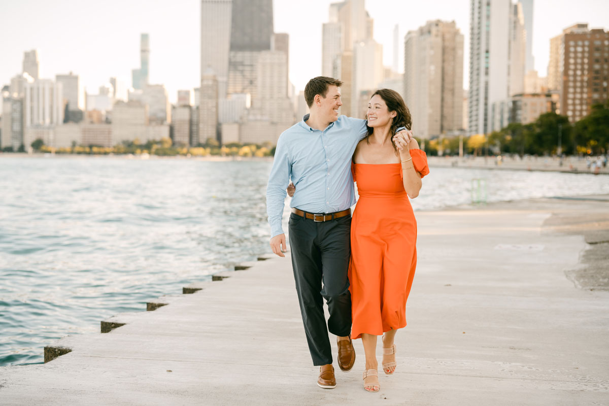 summer engagement dress