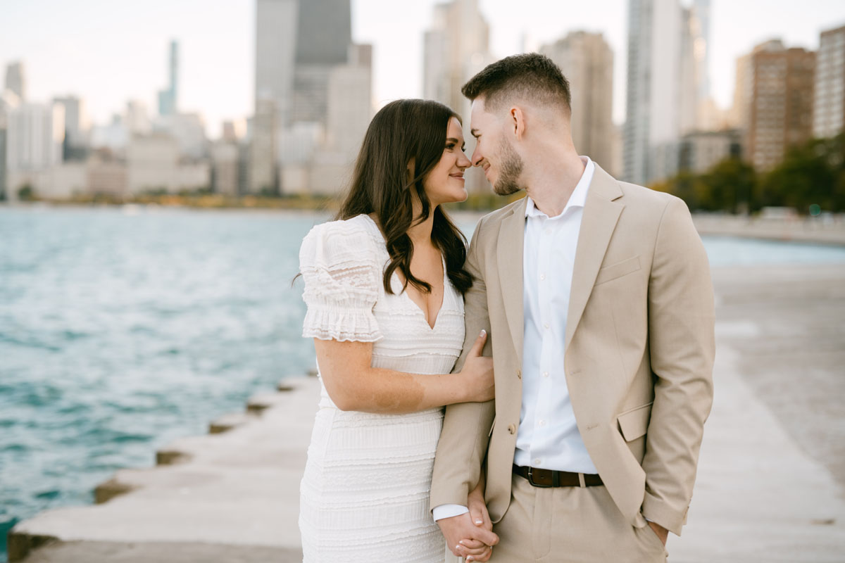 north avenue beach engagement
