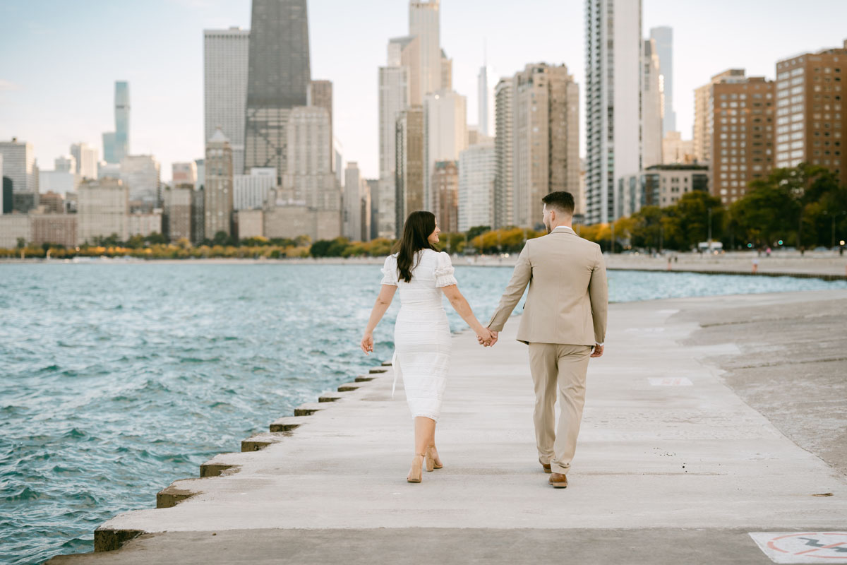 north avenue beach engagement
