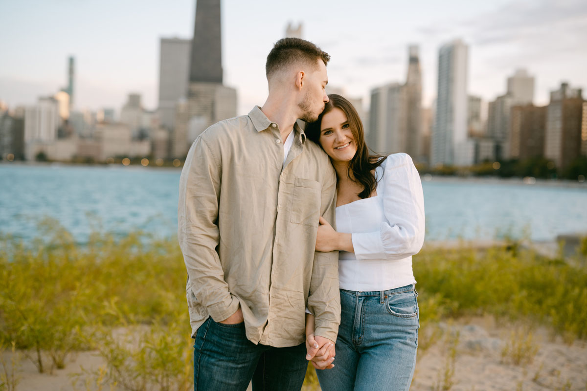 north avenue beach engagement