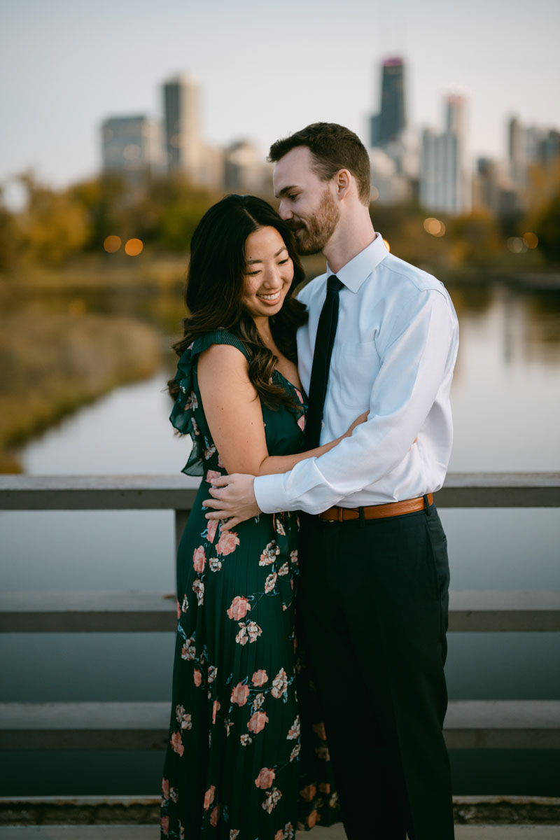 lincoln park engagement shoot, chicago engagement photographer