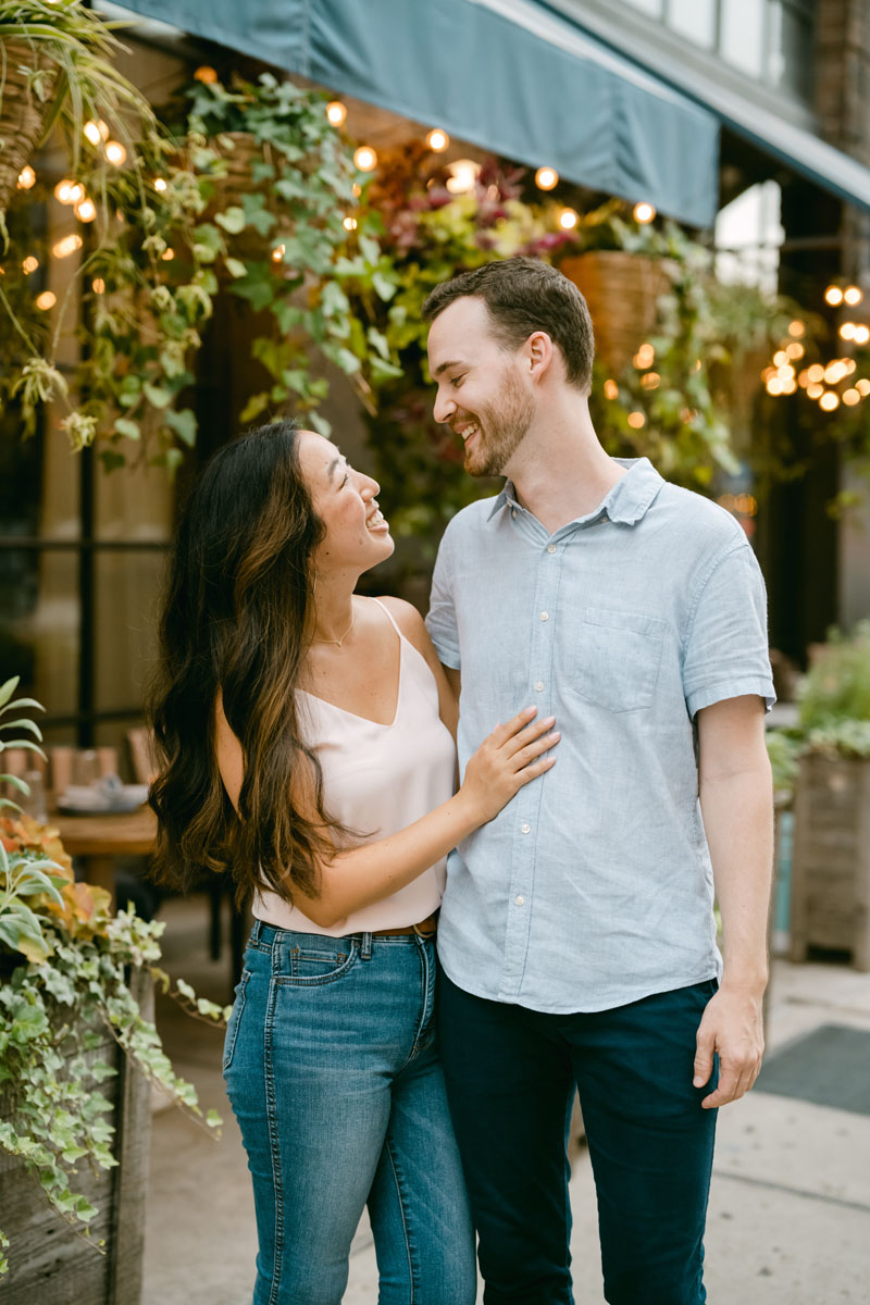 west loop engagement shoot, chicago engagement shoot