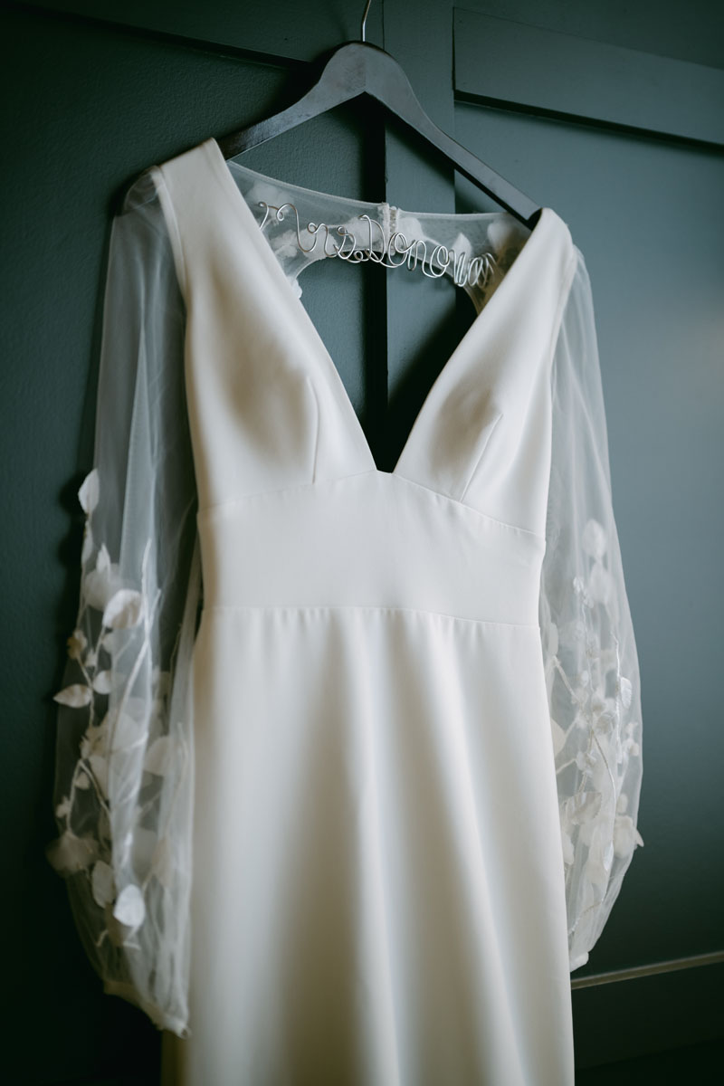 ornate wedding dress