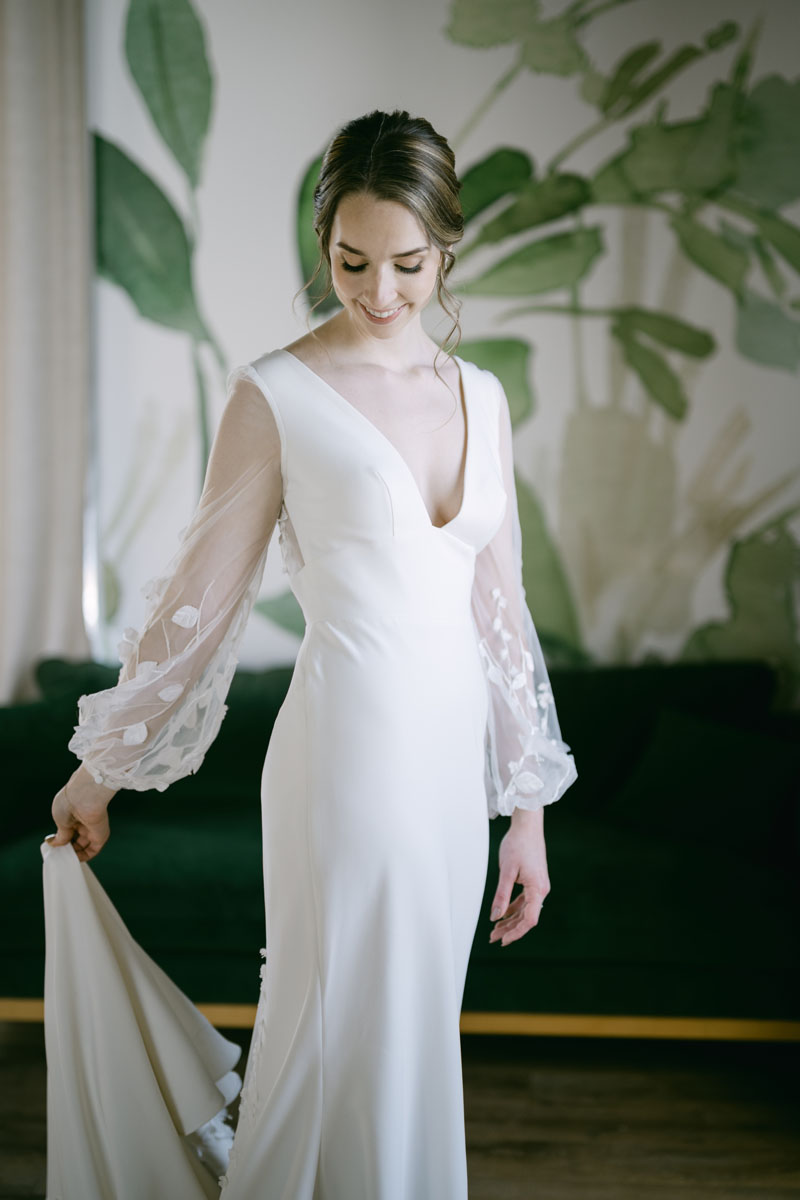 light and airy walden wedding chicago