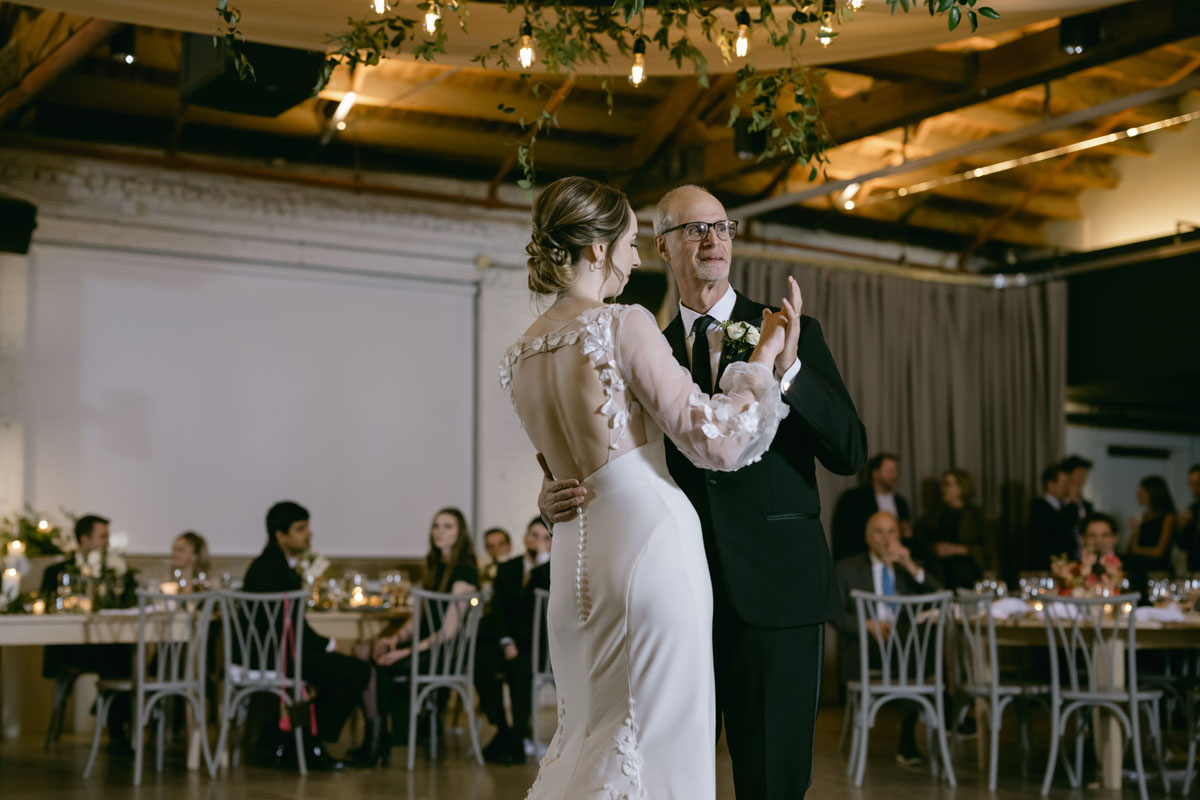 winter walden wedding reception