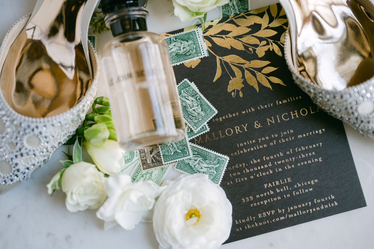 wedding lay flat love stamps