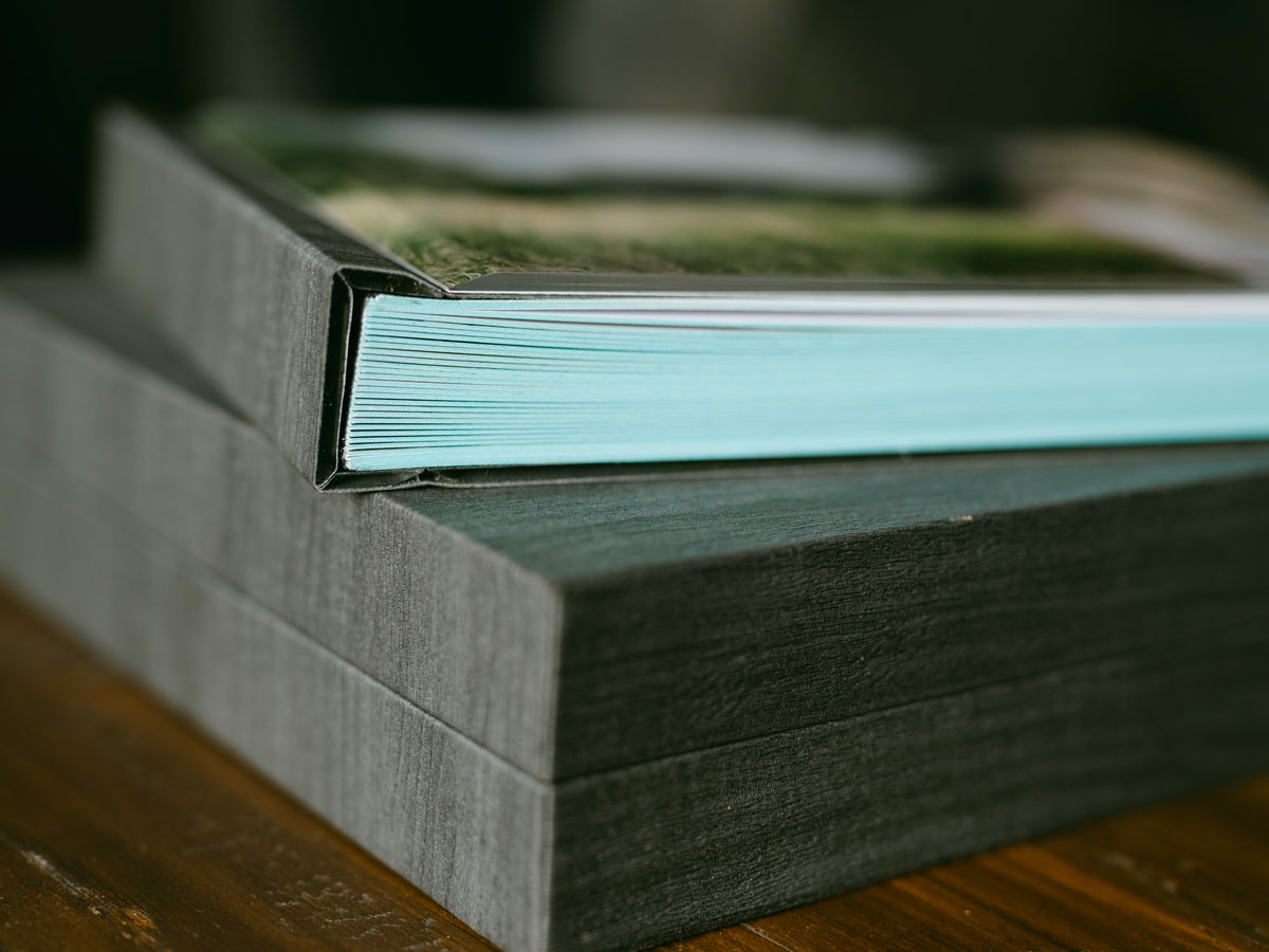 fine art wedding album