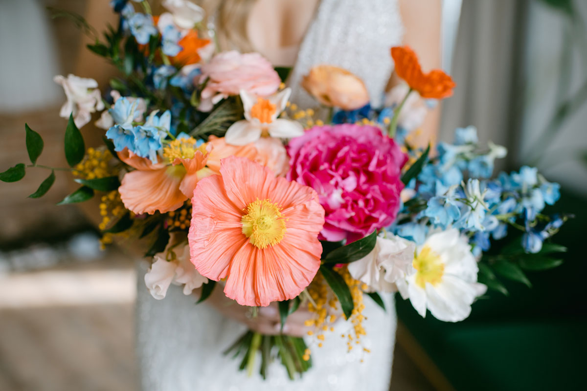 tropical wedding flowers