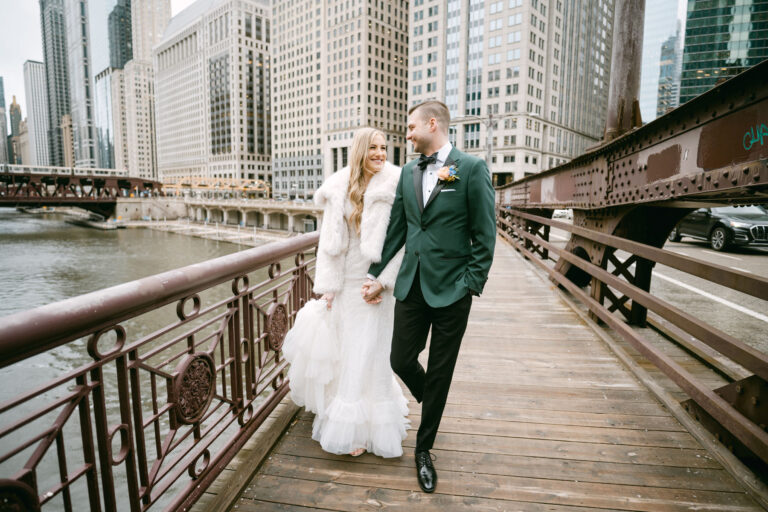 Irish Green Winter Wedding Old Post Office Walden // Nicole + Tim