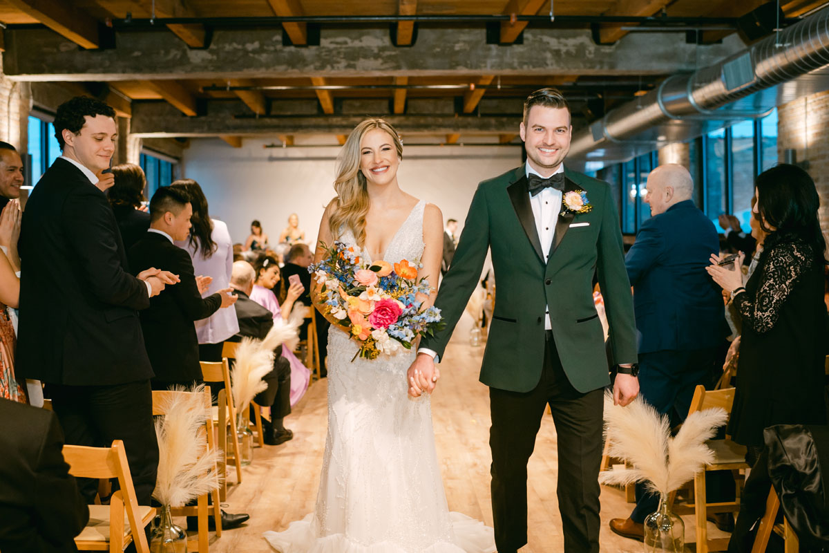 walden winter wedding ceremony