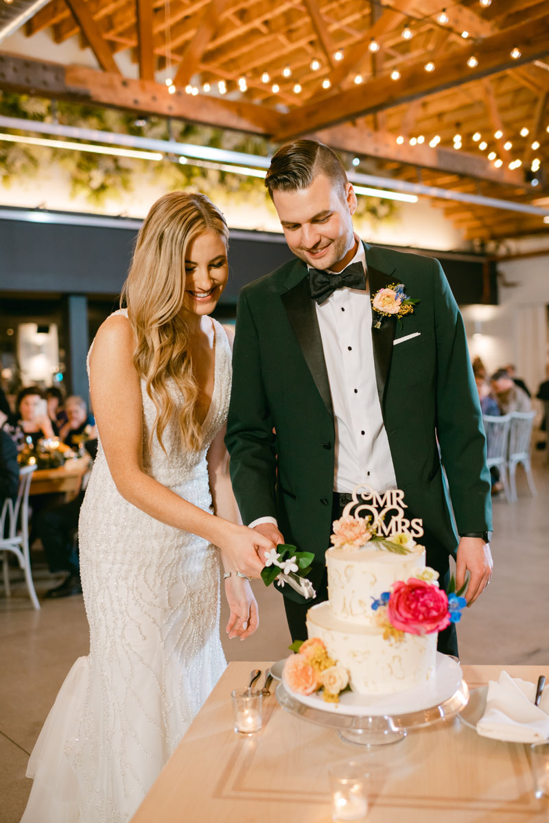walden green winter wedding cake