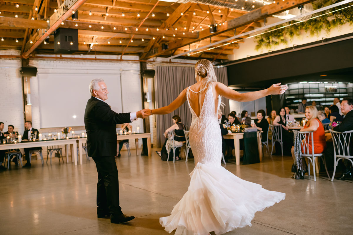walden winter wedding first dance