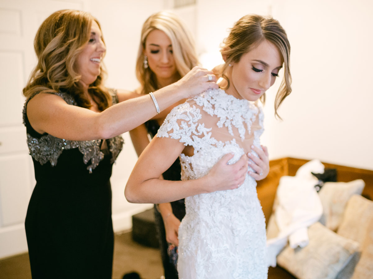 bride getting ready