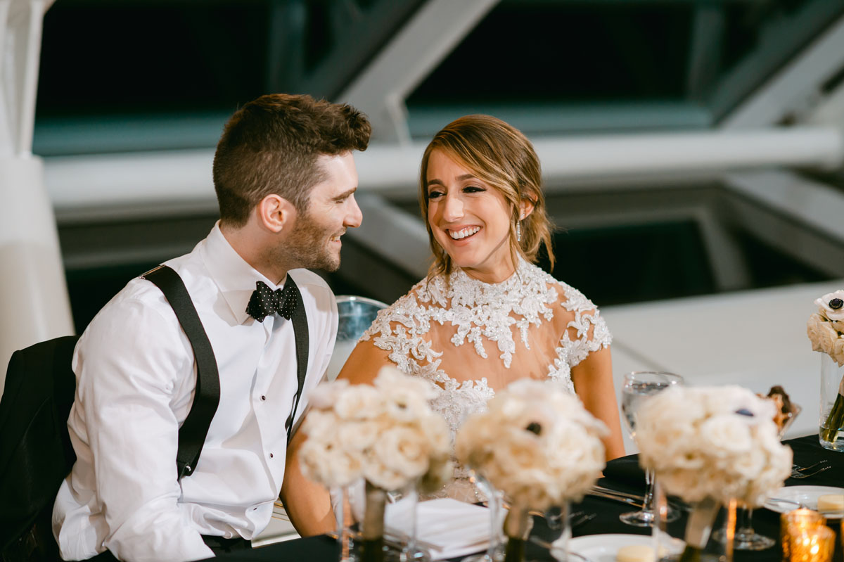 Adler Planetarium wedding reception