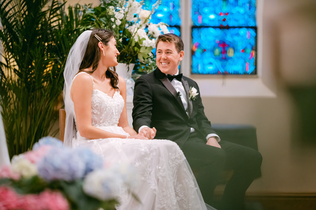 church of st mary's wedding ceremony