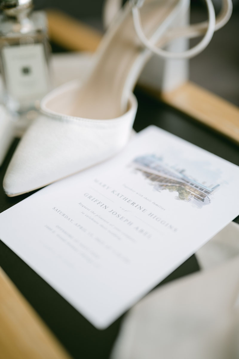 wedding invitation details