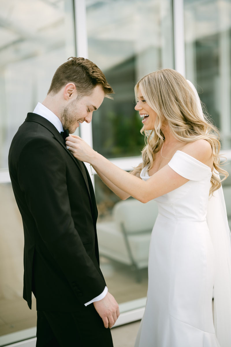 light and airy offshore rooftop wedding photographer