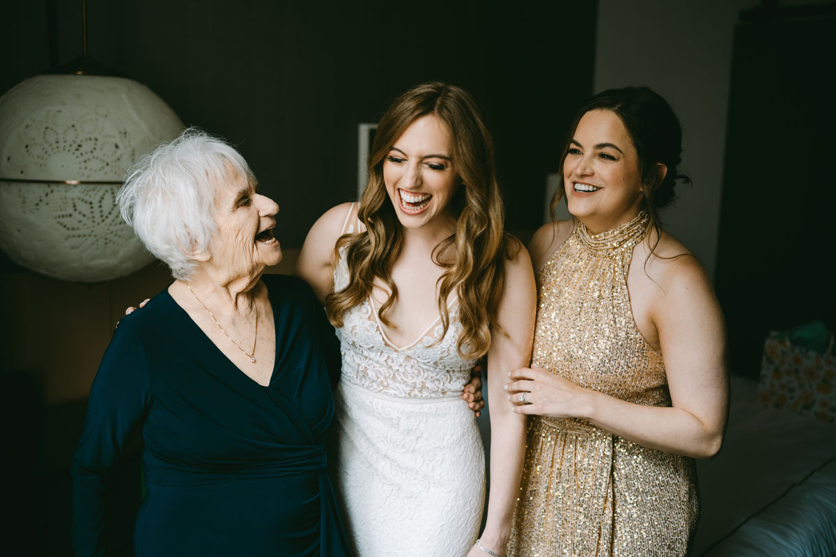 Light and bright Kimpton Gray wedding Chicago