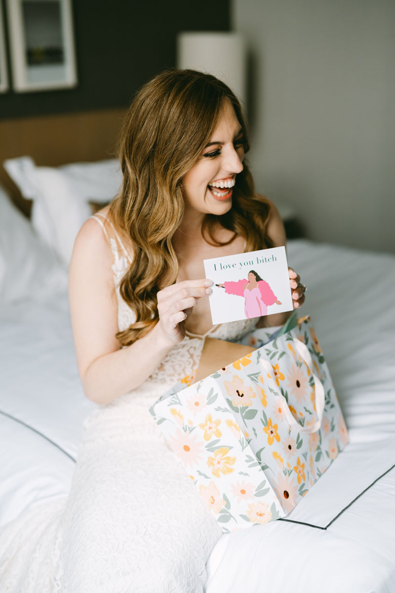 light and bright bride portrait kimpton gray wedding