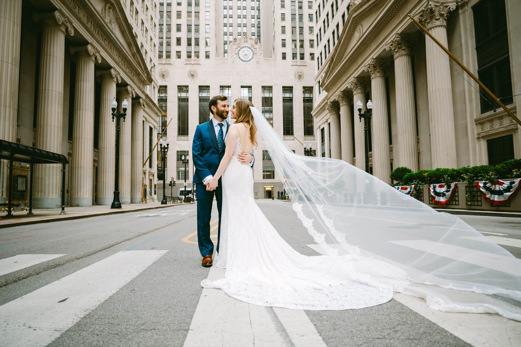 light and bright classic chicago wedding photographer chicago board of trade