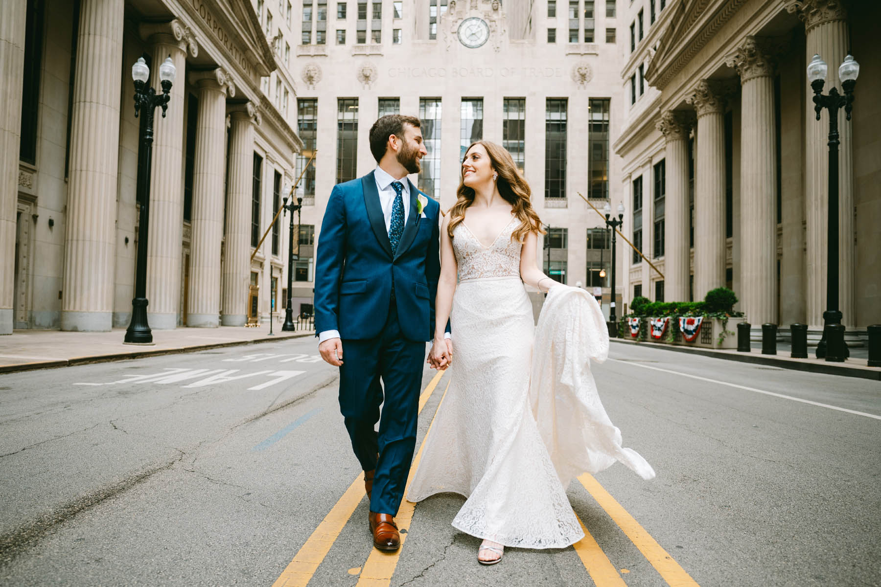 light and bright classic chicago wedding photographer chicago board of trade