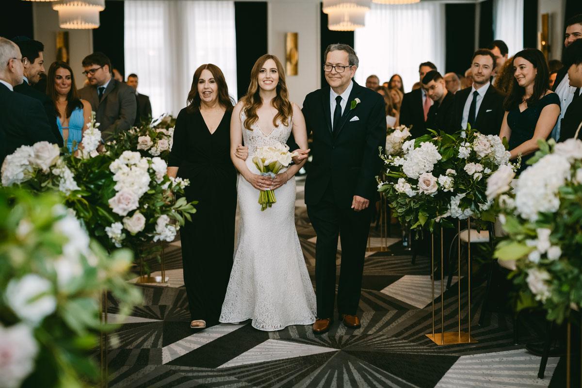 kimpton gray wedding ceremony chicago wedding photographer