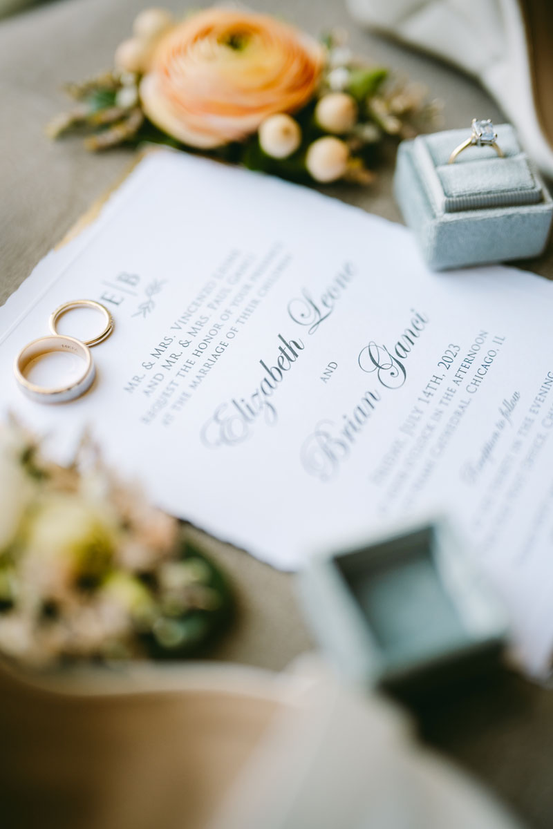 wedding details invitation
