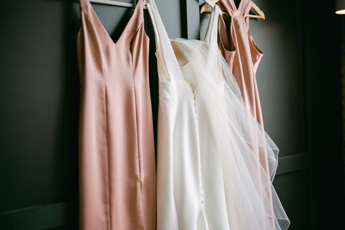 blush pink bridesmaid dresses