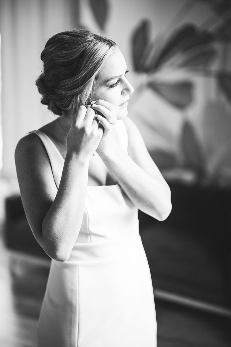 black and white fine art wedding photography