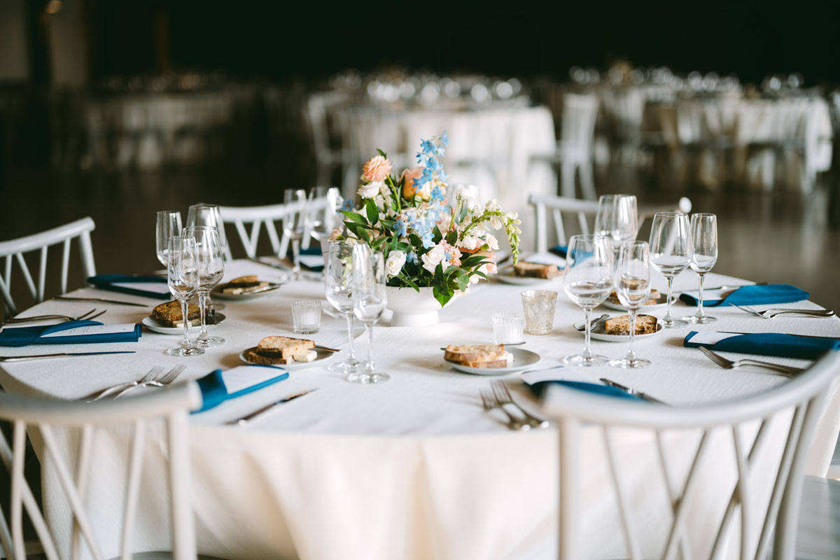 walden chicago wedding reception summer pastel florals
