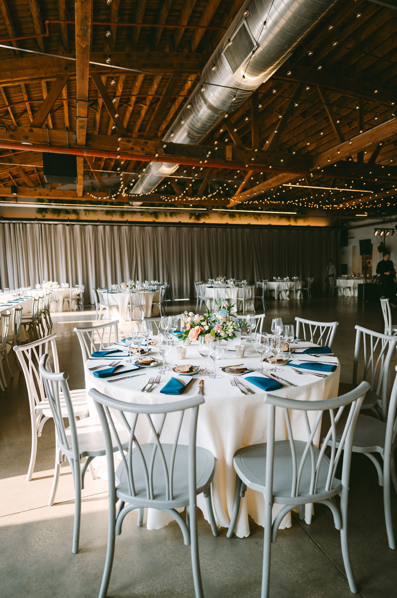 walden chicago wedding reception summer pastel florals