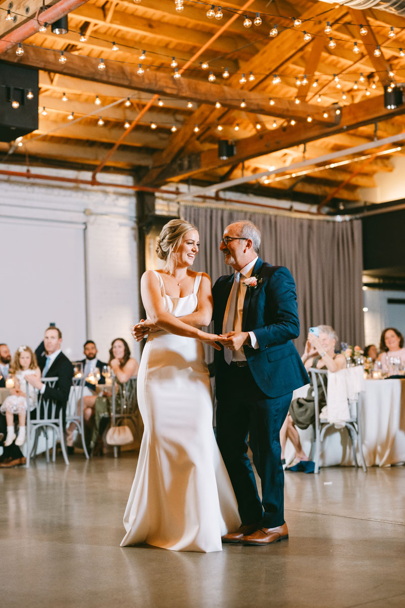 light and bright walden chicago wedding first dance