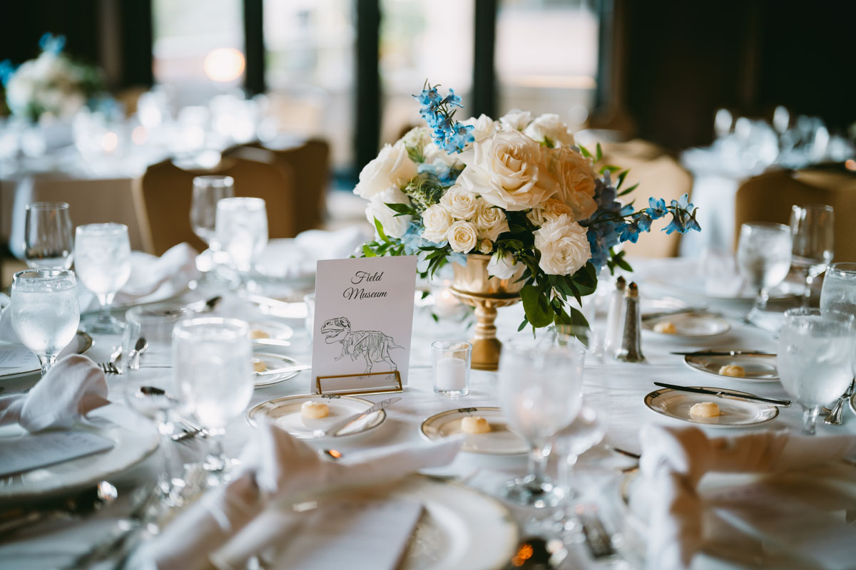 university club of chicago wedding michigan room reception