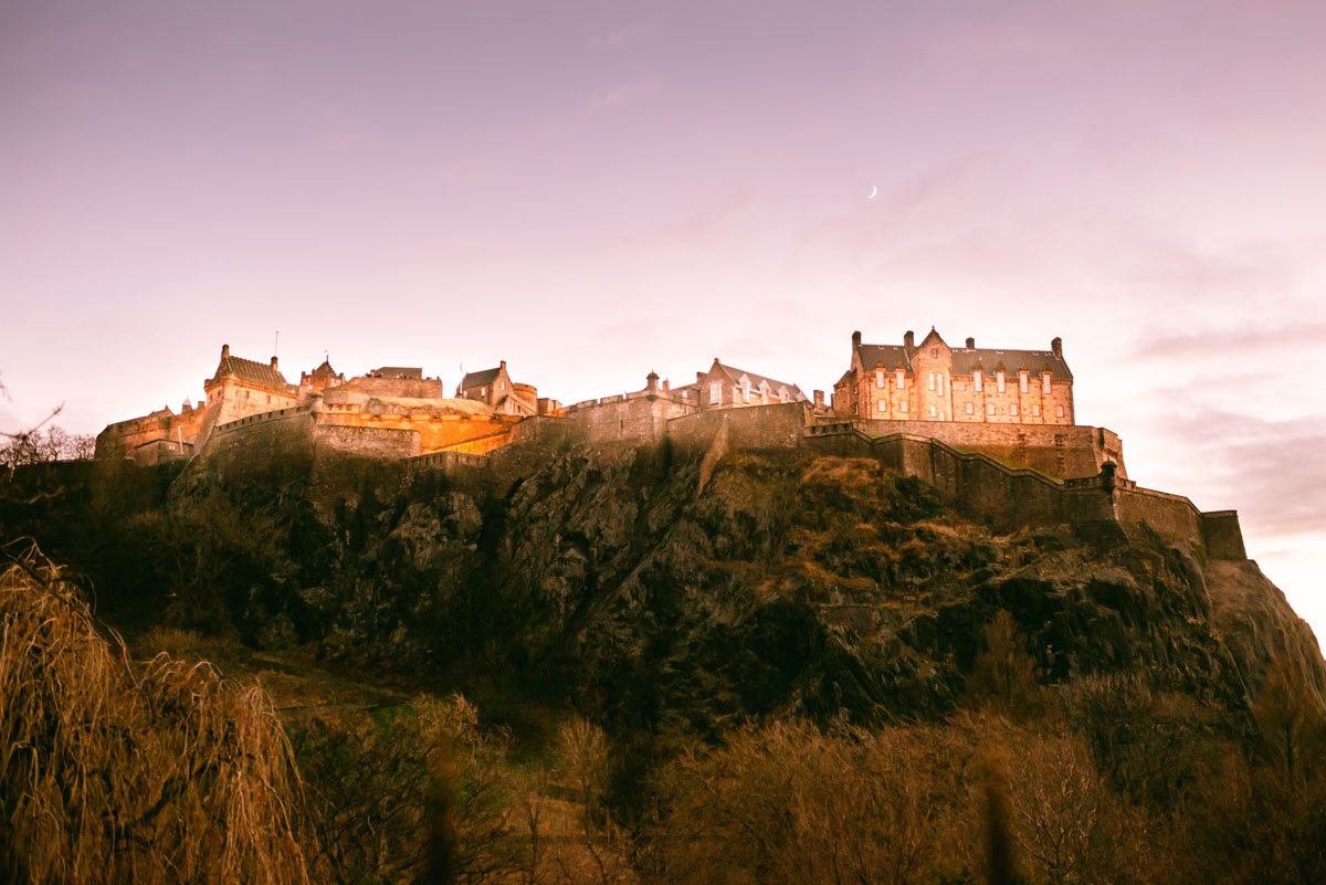 Edinburg Scotland beautiful light and airy print