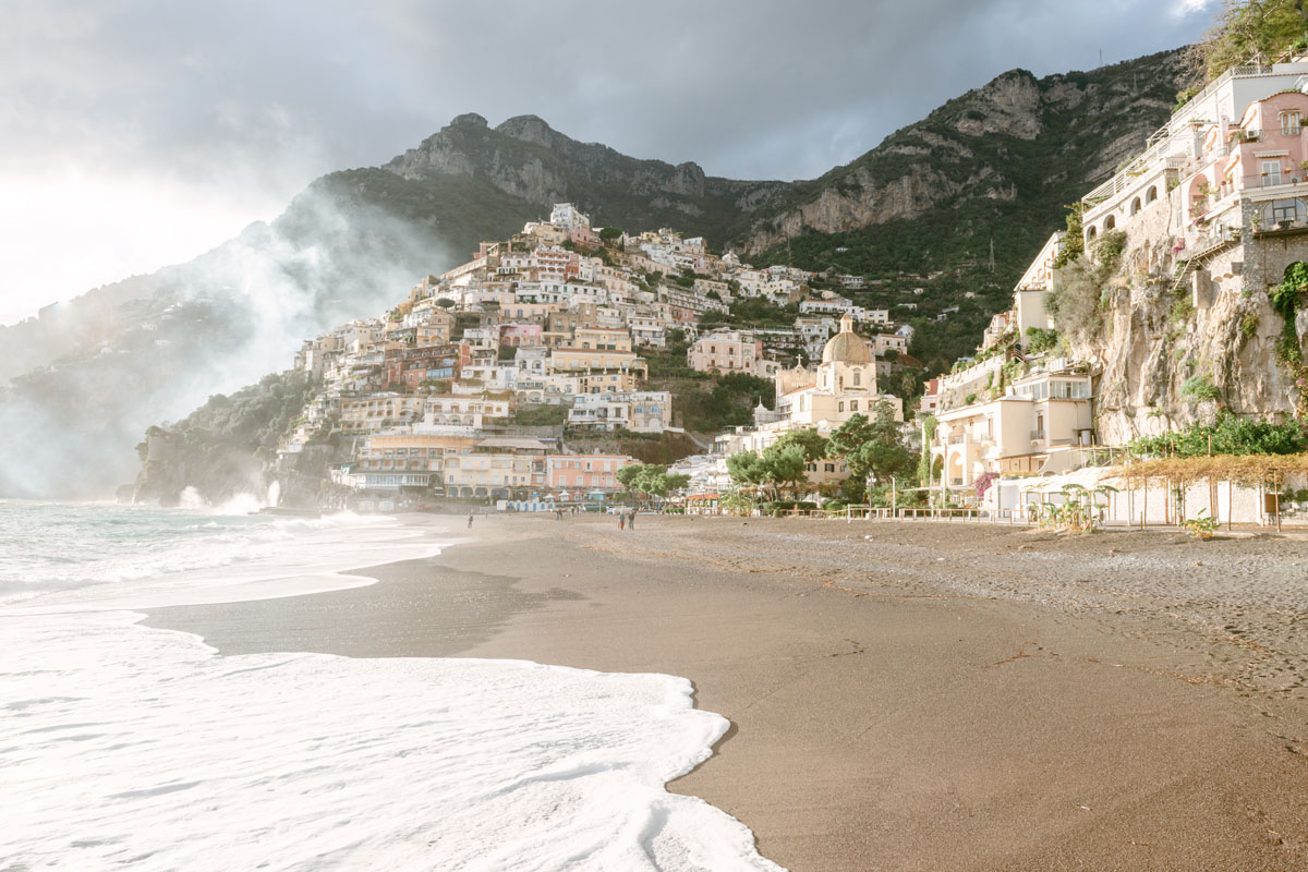 Positano Italy beautiful light and airy print