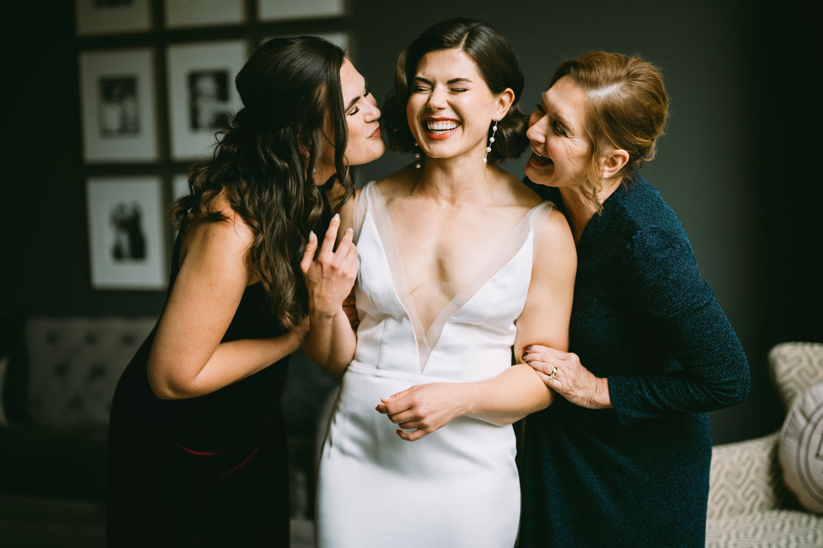 light and bright mae district fall wedding bride and mom