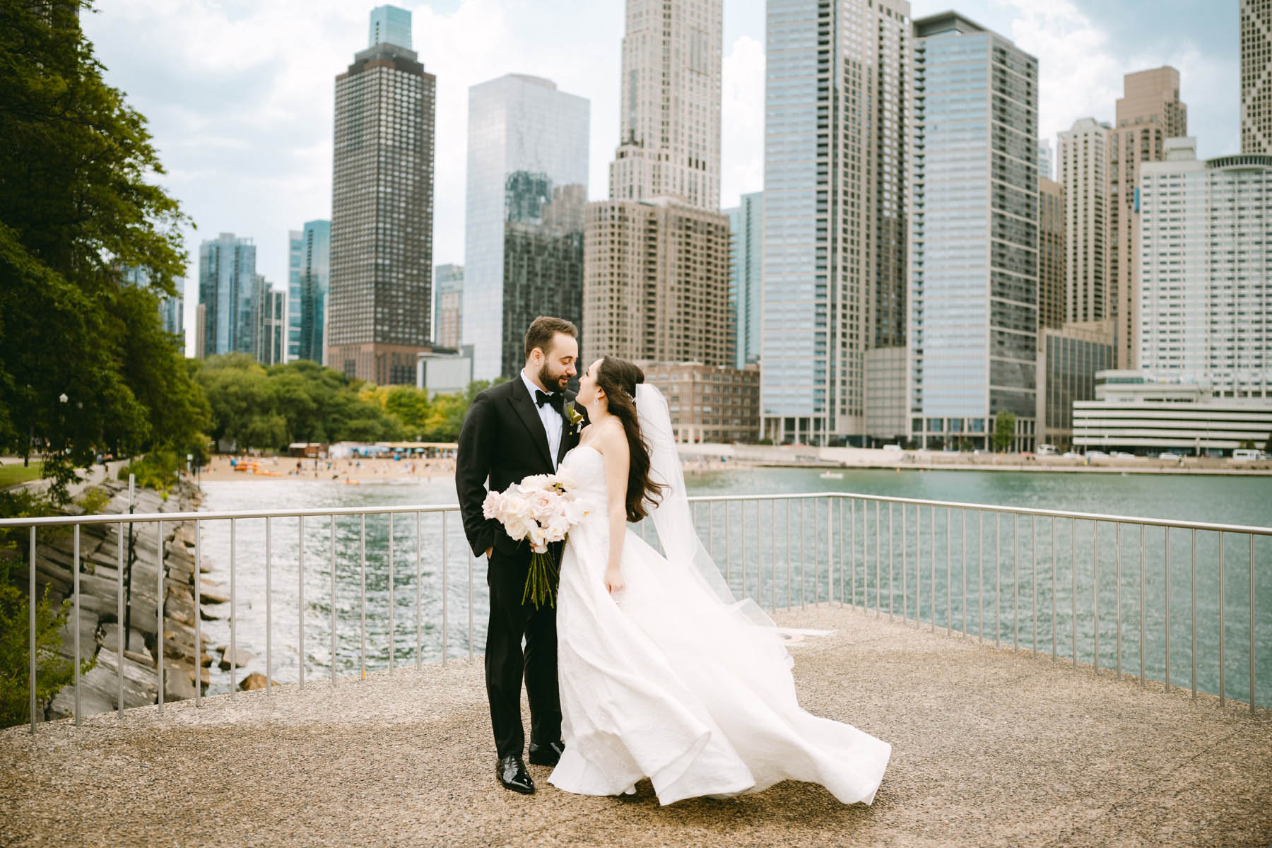 olive park wedding bride and groom portraits light and bright wedding photography