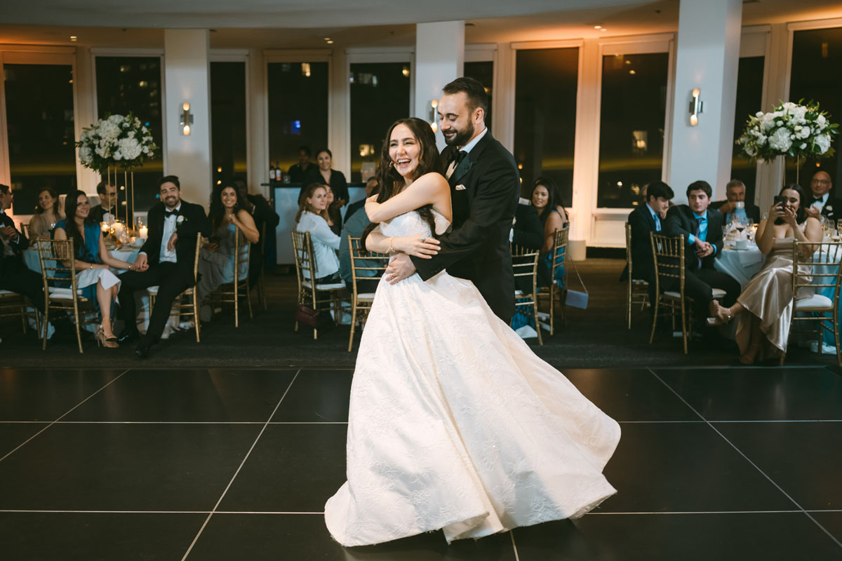 W Hotel Lakeshore wedding reception documentary true color photography