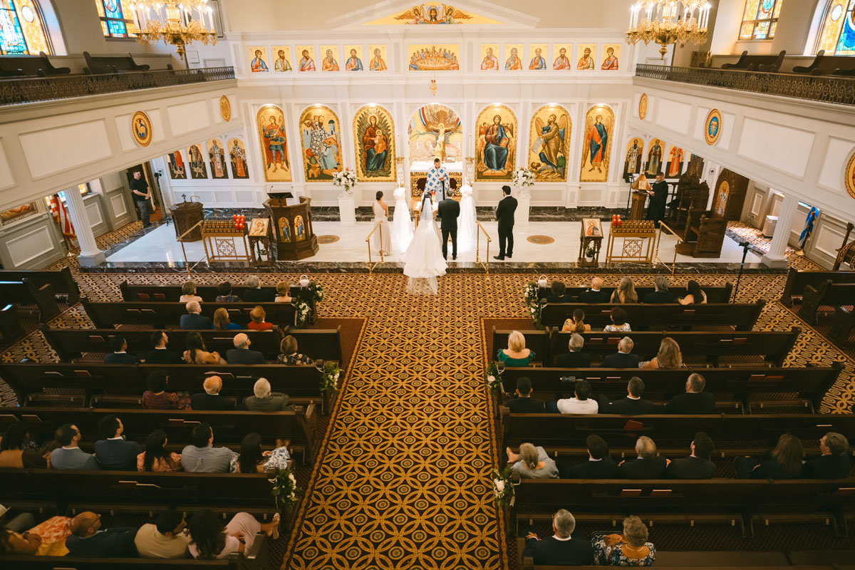 greek wedding ceremony chicago timeless wedding photography