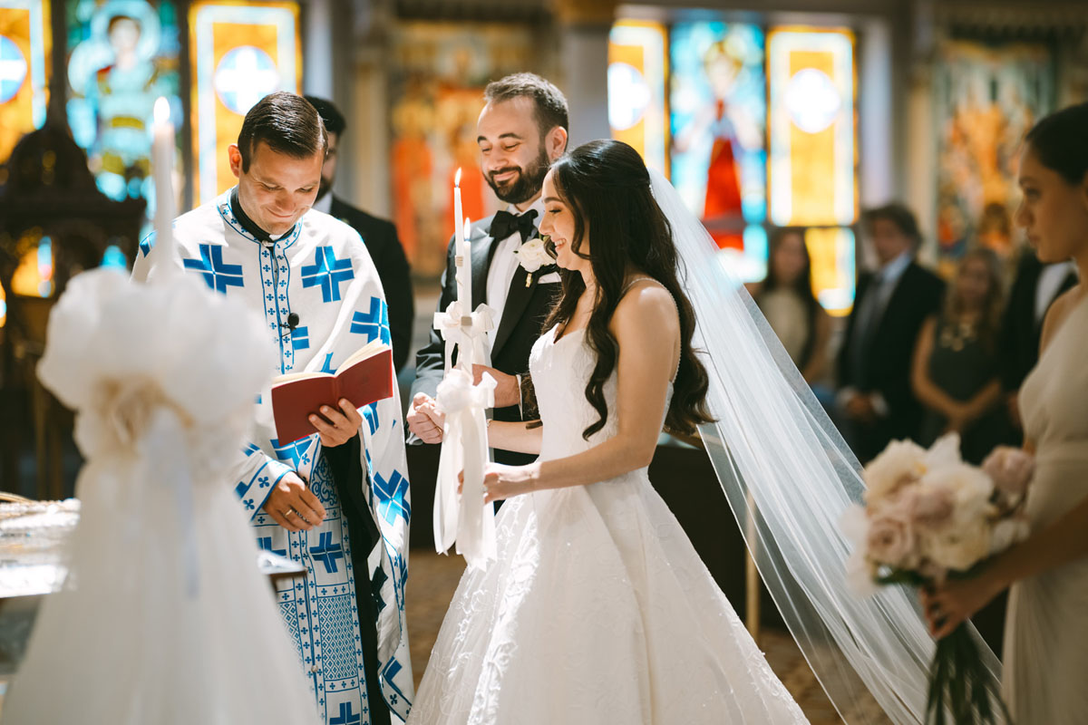 greek wedding ceremony chicago timeless wedding photography