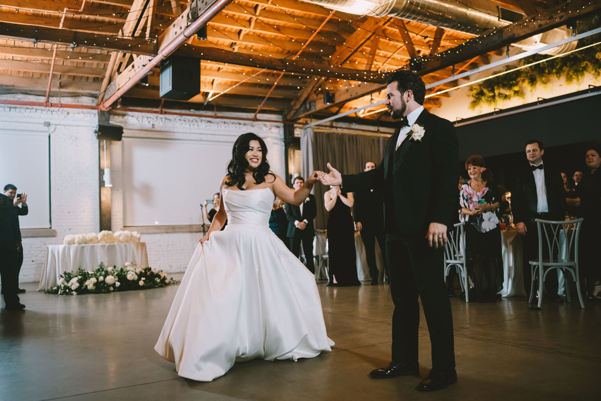 Documentary Walden Chicago wedding reception first dance