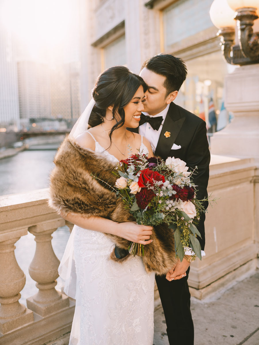 london house wedding winter light and bright photojournalistic photography