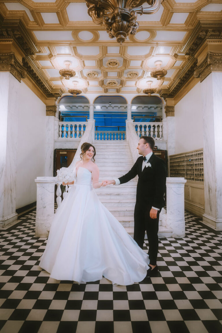 NYE Chicago Athletic Association Wedding // Lauren + Tim