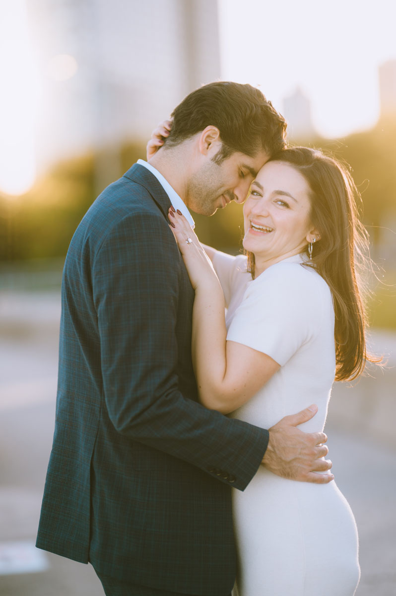 north avenue beach dreamy chicago engagement photographer light and bright true color