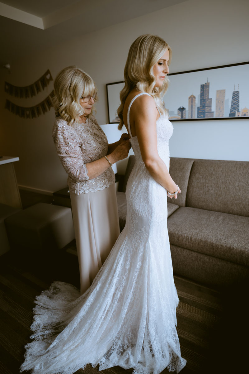 Hyatt House Bride Getting Ready