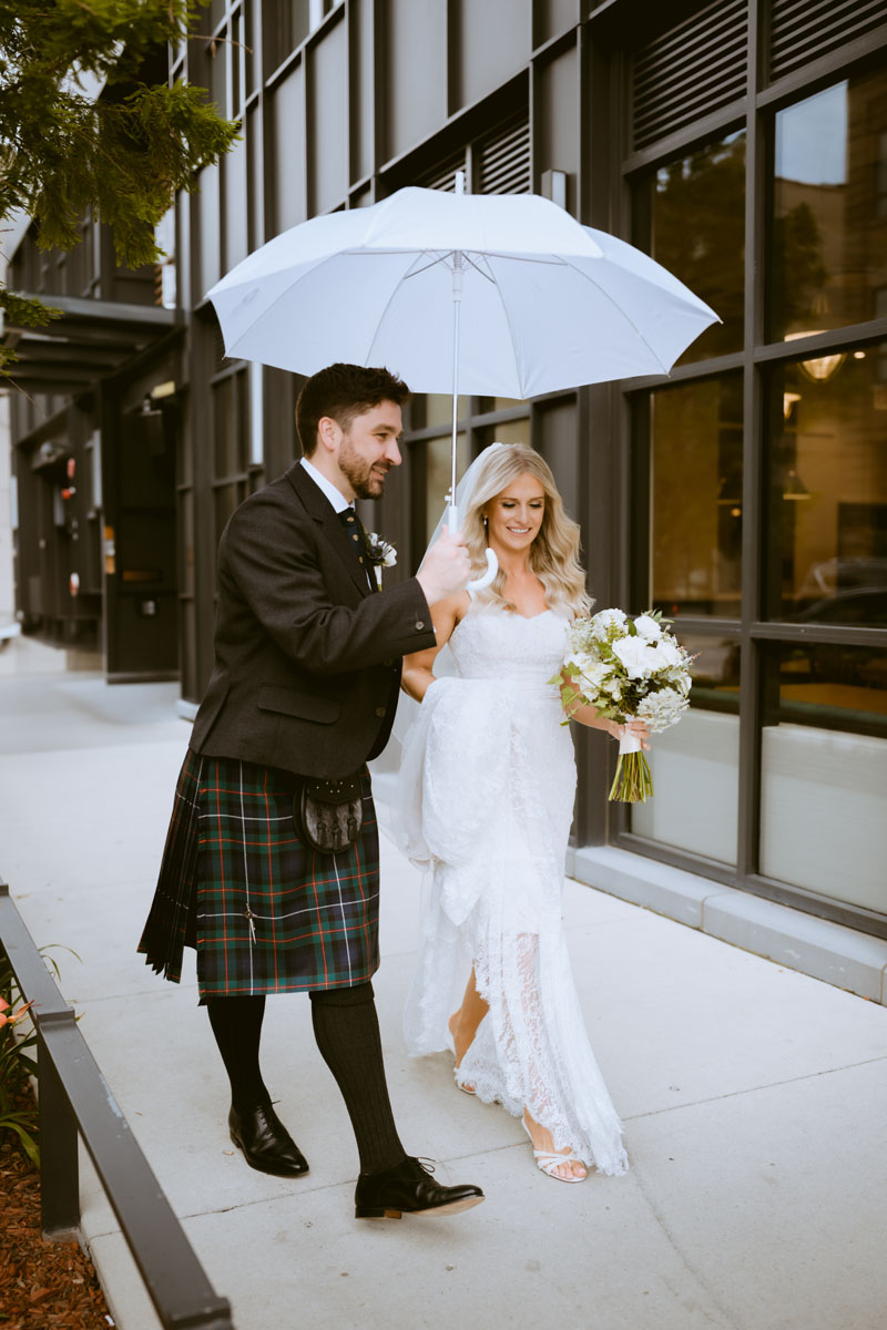 Loft Lucia Scottish Wedding, Documentary True Color Chicago Wedding Photographer